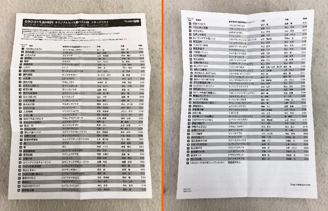 【新品】 美空ひばり　目覚まし時計 生誕80周年オリジナルヒット曲ベスト80