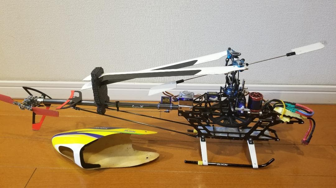 値下げ・電動RCヘリコプター 450クラス 通電確認済