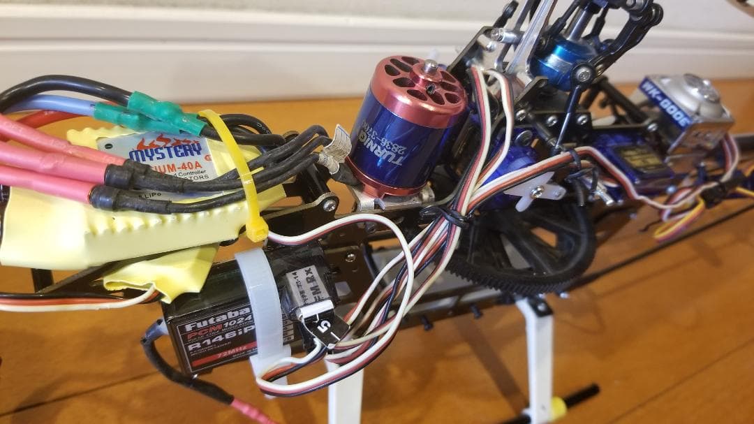 値下げ・電動RCヘリコプター 450クラス 通電確認済