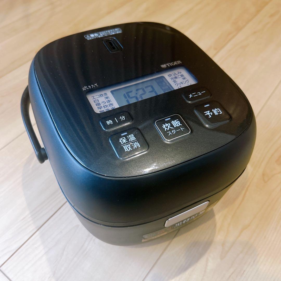 【美品】JBS-A055KM 炊飯器 3合 タイガー マイコン 炊飯ジャー