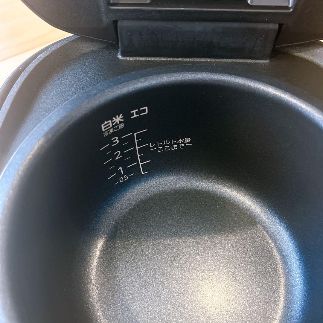 【美品】JBS-A055KM 炊飯器 3合 タイガー マイコン 炊飯ジャー