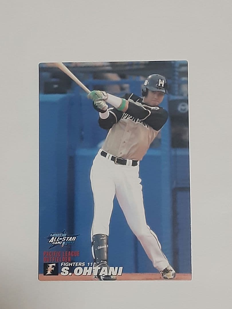 大谷翔平★4枚カルビープロ野球チップス金サイン入りルーキーカードセット