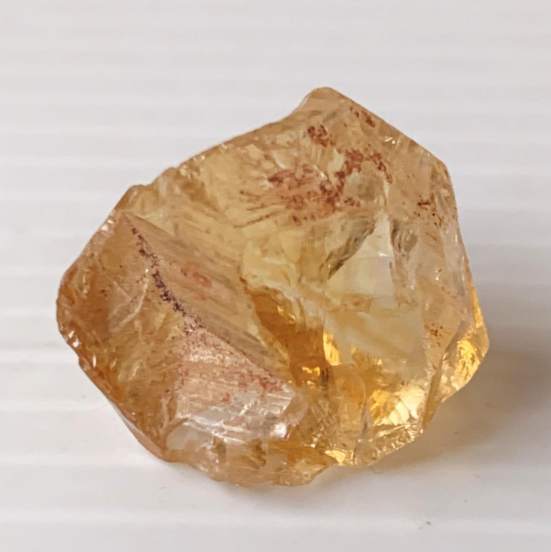 大粒美石★アメトリン 9.3 ct、アメシスト＆シトリン原石set (31)