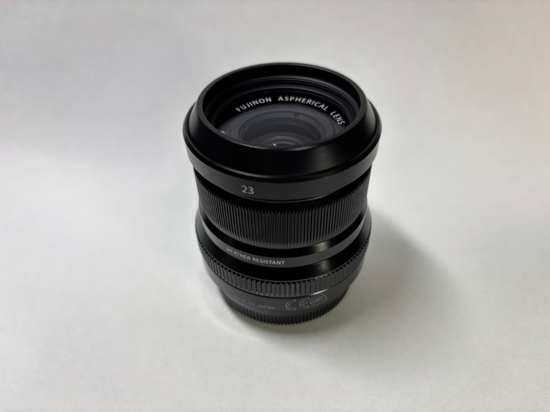 【速写 × 美描写】FUJIFILM　XF23mm F2 R WR　美品です！