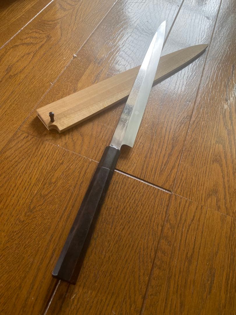 hiro.takedomi」本焼　不動國作　玄海正国フグ引き水本焼包丁　尺