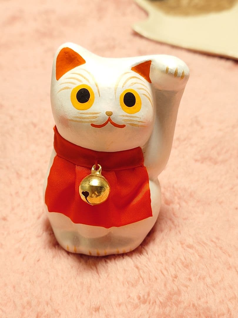 招き猫　開運グッズ　開運招福　ねこ置き物　猫オブジェ