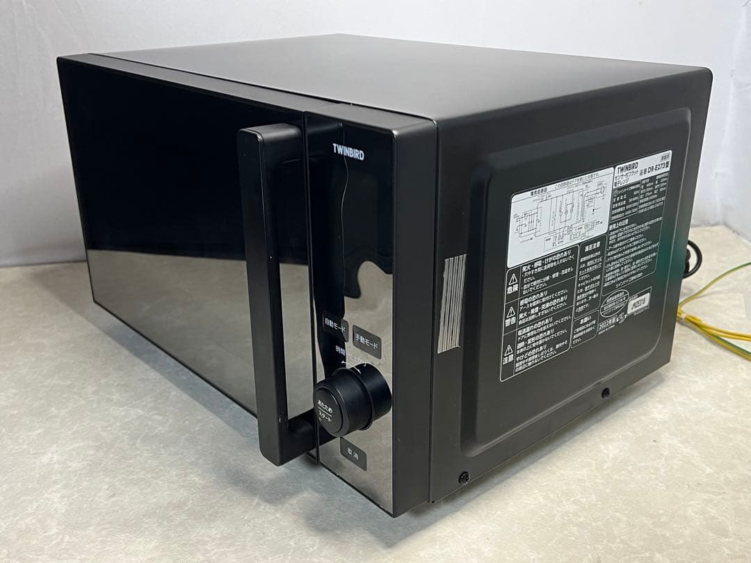TWINBIRD DR-E273 電子レンジ ブラック