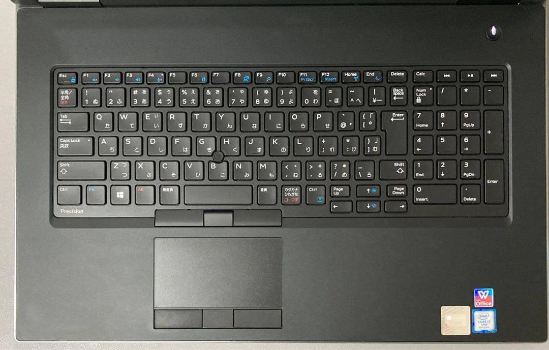 Windowsノート本体 Dell Precision 7730 i7-8850H 16GB 512GB