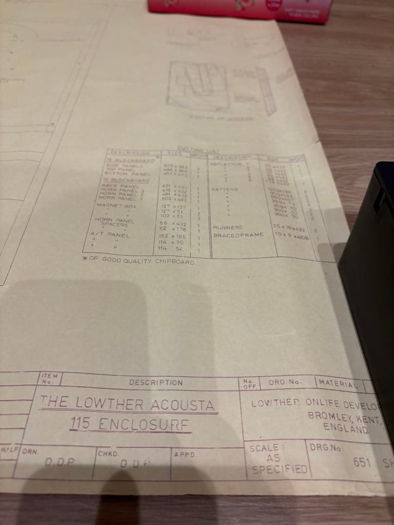 【極美品】LOWTHER ACOUSTA 115