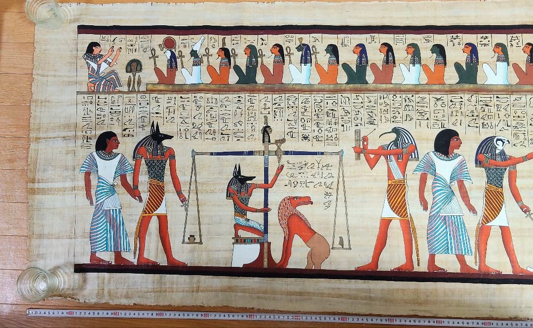 エジプト　パピルス　絵画　大きいSIZE
