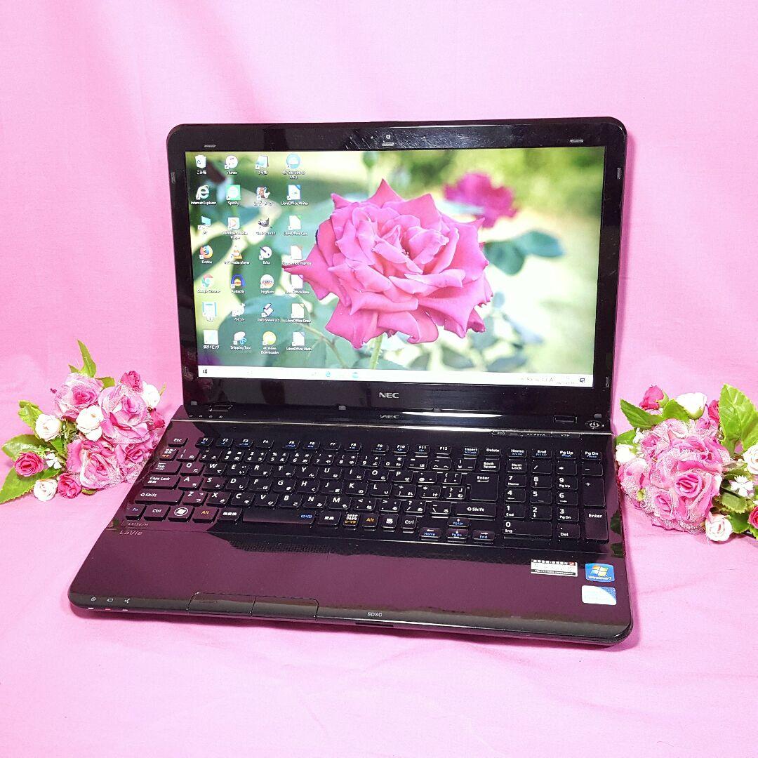 NEC/薄型LaVie/大容量750G/カメラ/USB3.0/最新Win11搭載