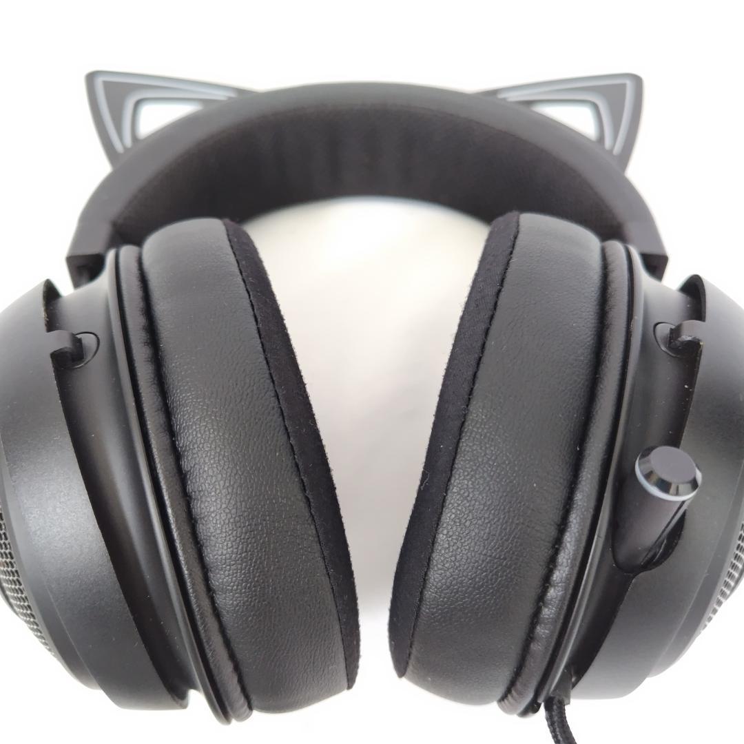 【美品】Razer Kraken Kitty ゲーミングヘッドセット　猫耳