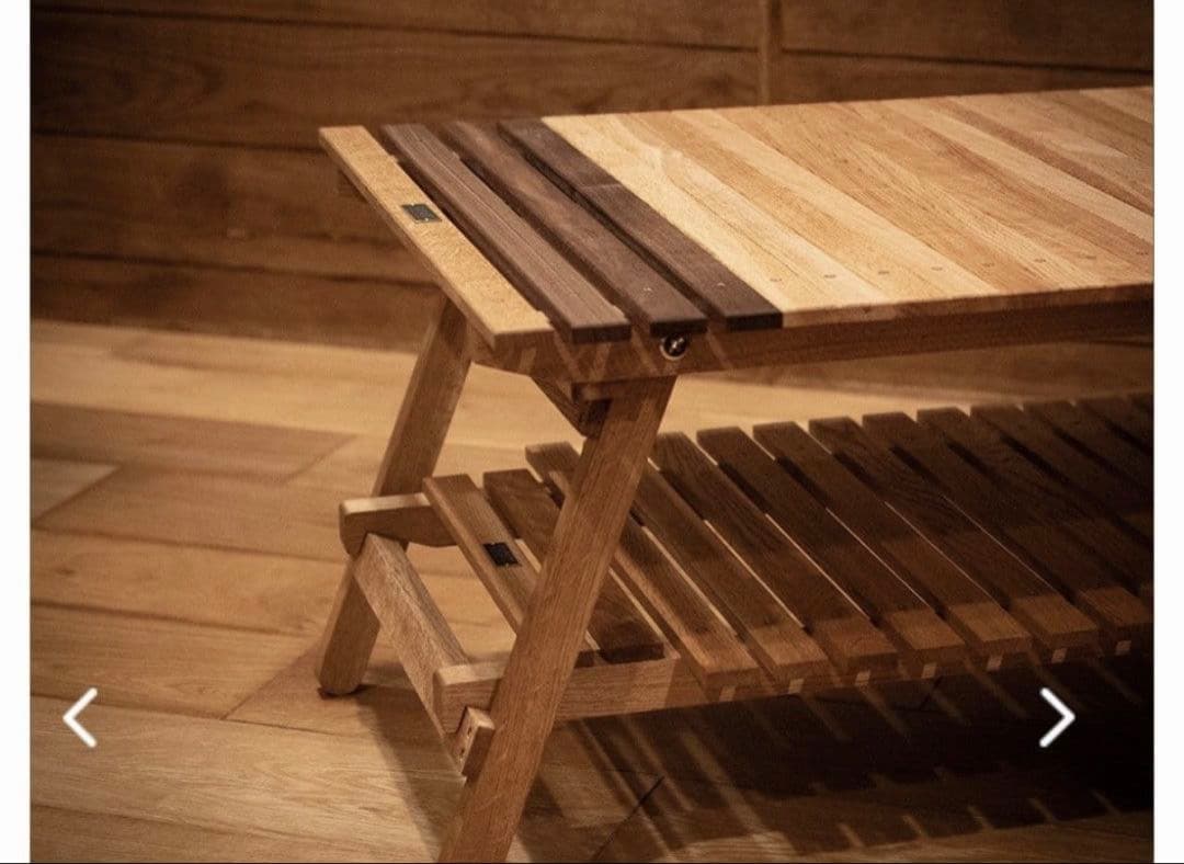 INOUT Table under shelf OAK イナウト