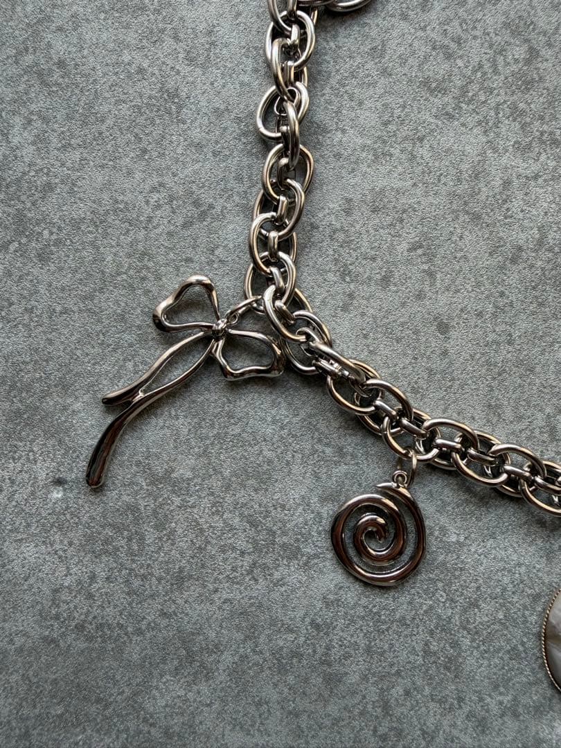 No.5 big motif chain ネックレス