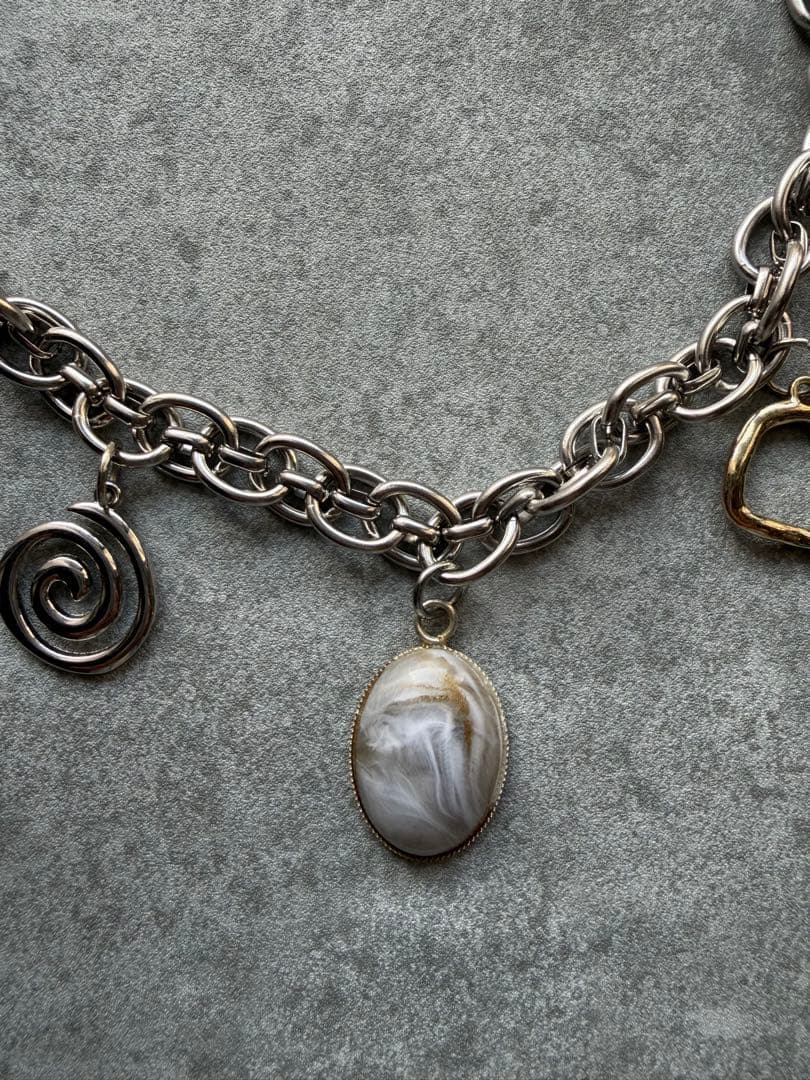 No.5 big motif chain ネックレス