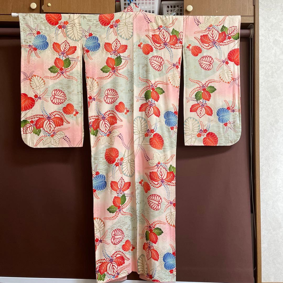 七五三　７歳　着物　長じゅばん