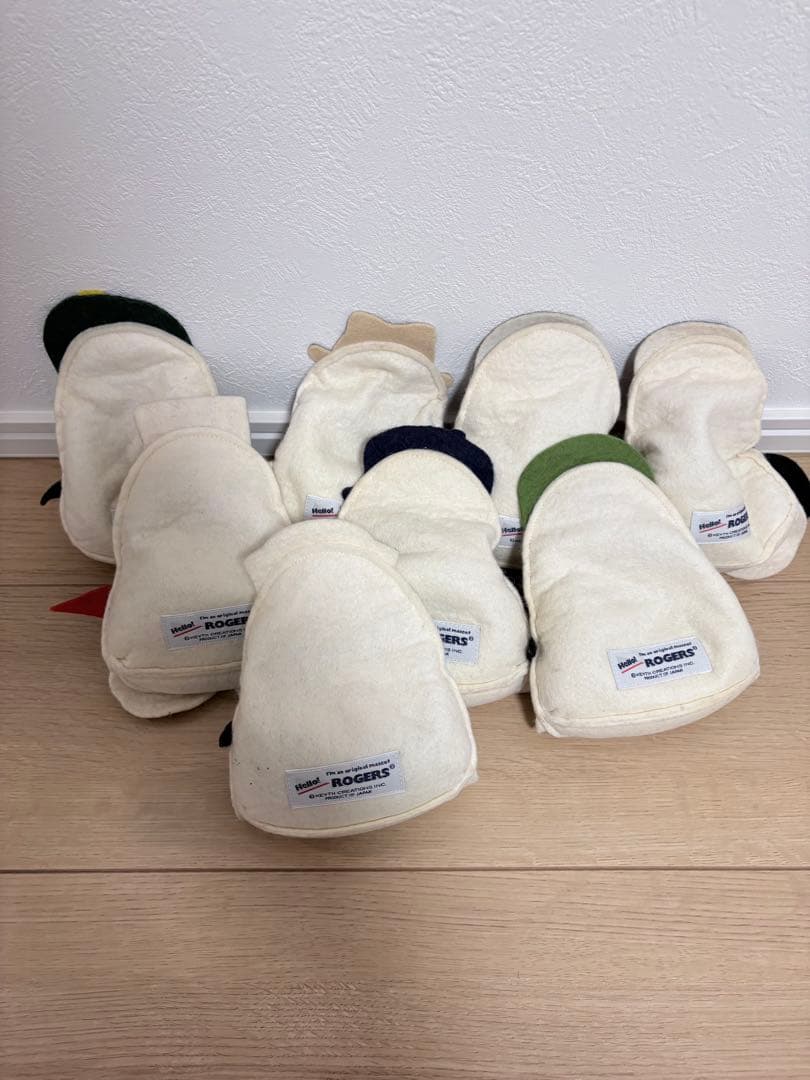 HELLO! ROGERS フェルトマスコットドール8体