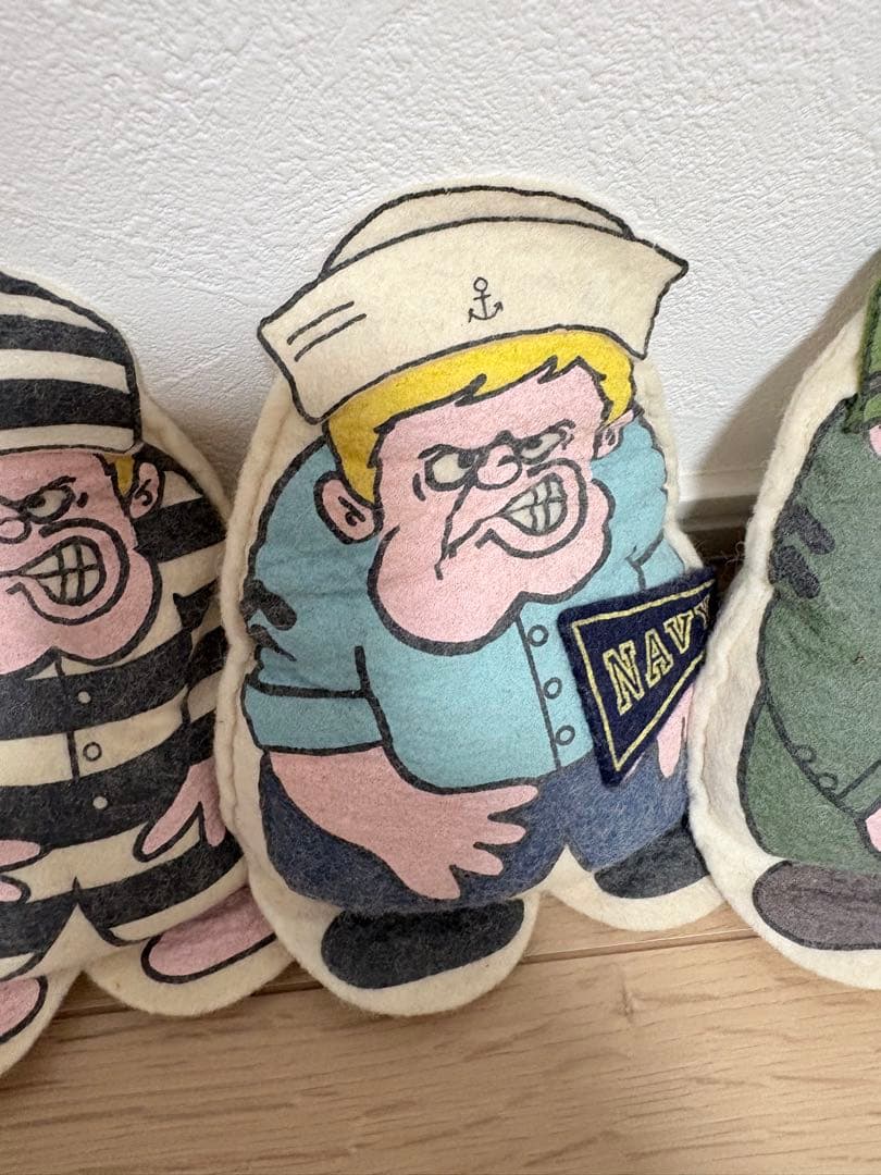 HELLO! ROGERS フェルトマスコットドール8体