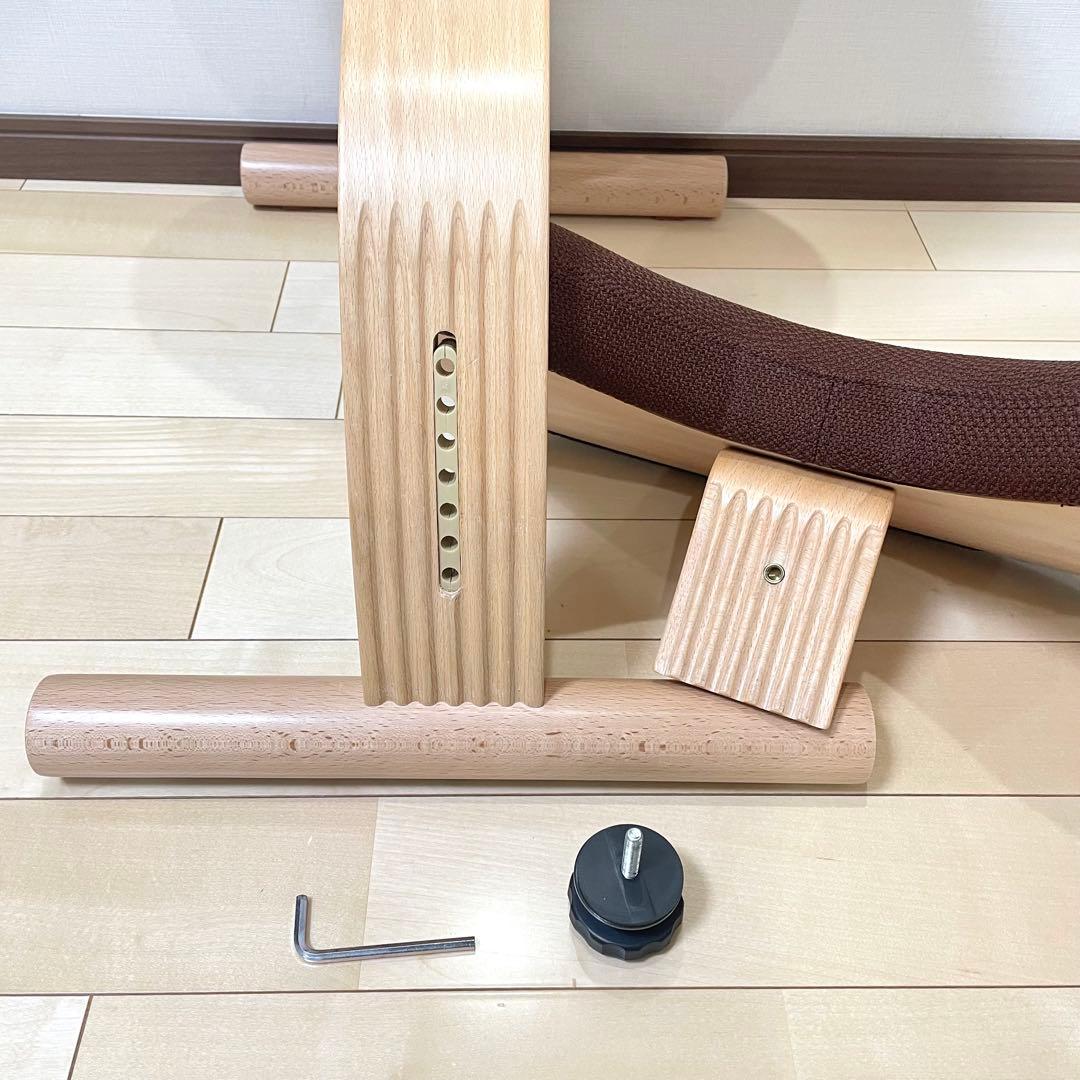 バランスラボ バランスイージー ショートフレーム ダークブラウン 中古美品