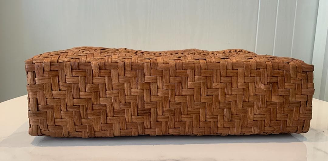 山葡萄 かごバッグ 網代編み 籠 手提げ 巾着袋