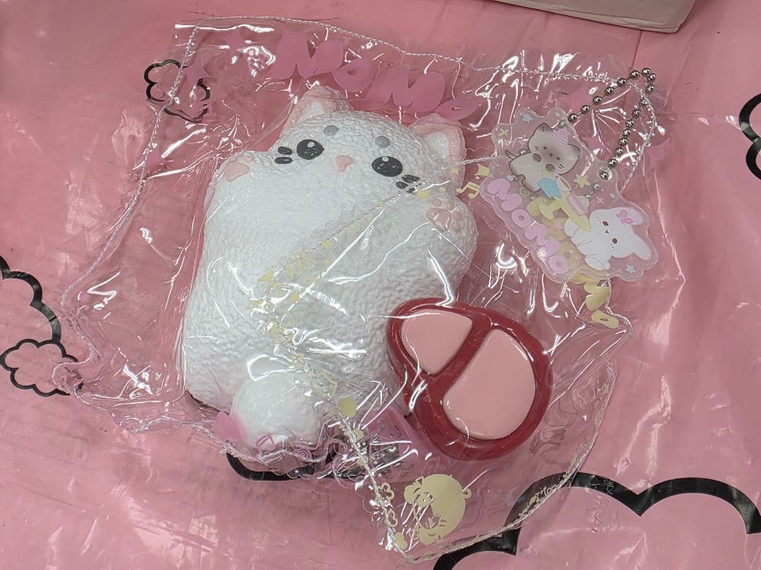 即日発送【3個未使用】MOMO　ハグアニマル　シュークリーム　冬シリーズ