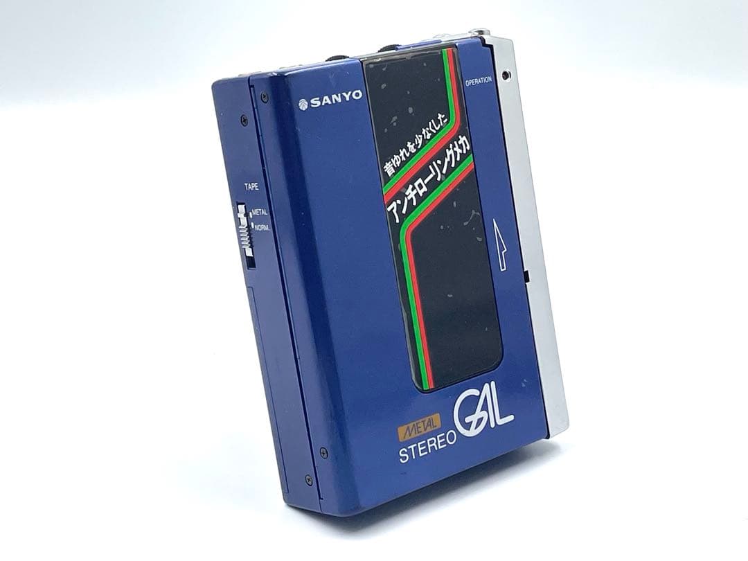 ジャンク　比較的キレイ　SANYO MR-G1 GAL カセットプレーヤー