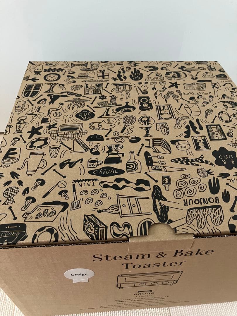 電子レンジ・オーブン Bruno steam & bake toaster