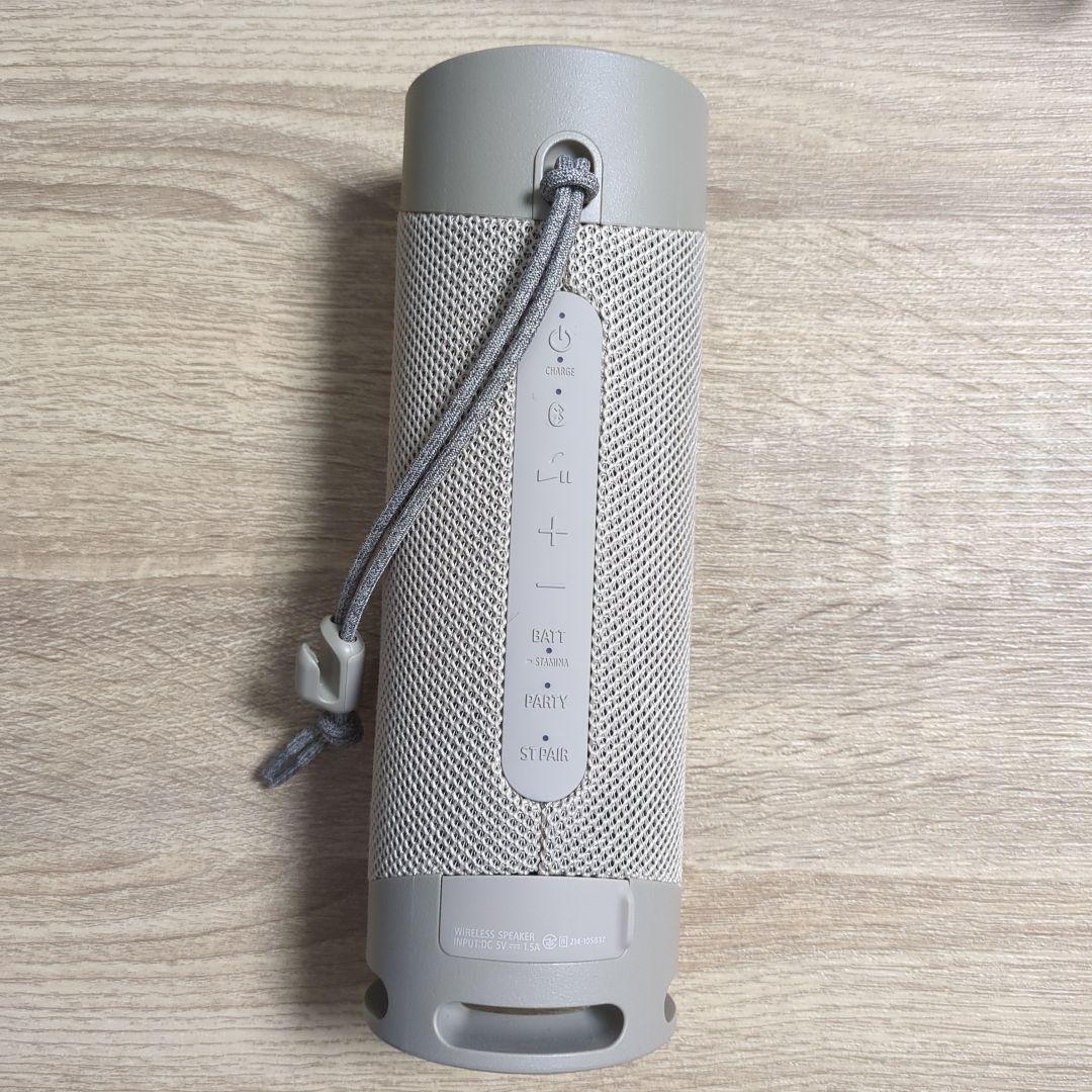 SONY SRS-XB23 ワイヤレススピーカー グレー