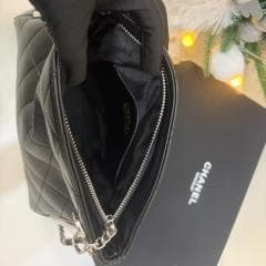 非売品 ショルダーバッグ メイクアップ用 大容量 ブラック