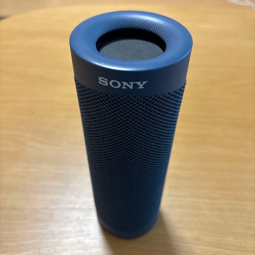 ソニー SONY SRS-XB23 EXTRA BASS ブルー 中古