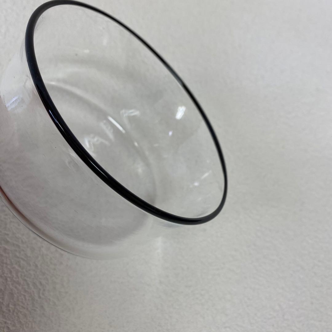 黒川登紀子　さん(人気作家) ボール2個セット　ガラスボウル　ガラス器