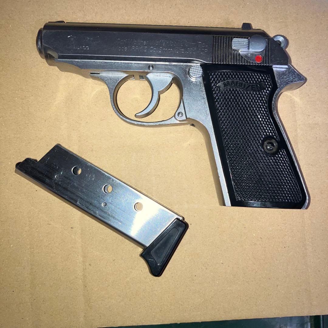 マルゼン ワルサー PPK/S ガスガン シルバー