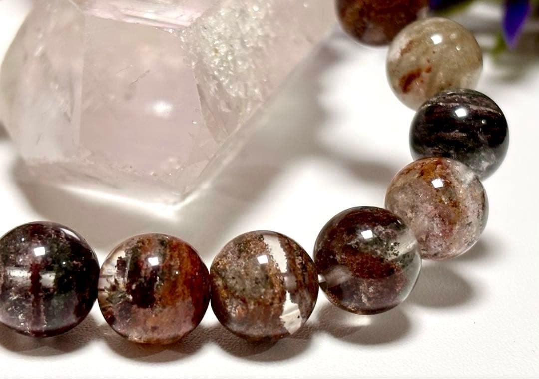 究極品質　無限の生命と財運を象徴する大地の守護石　幻の庭園邂逅水晶　〜風光明媚〜