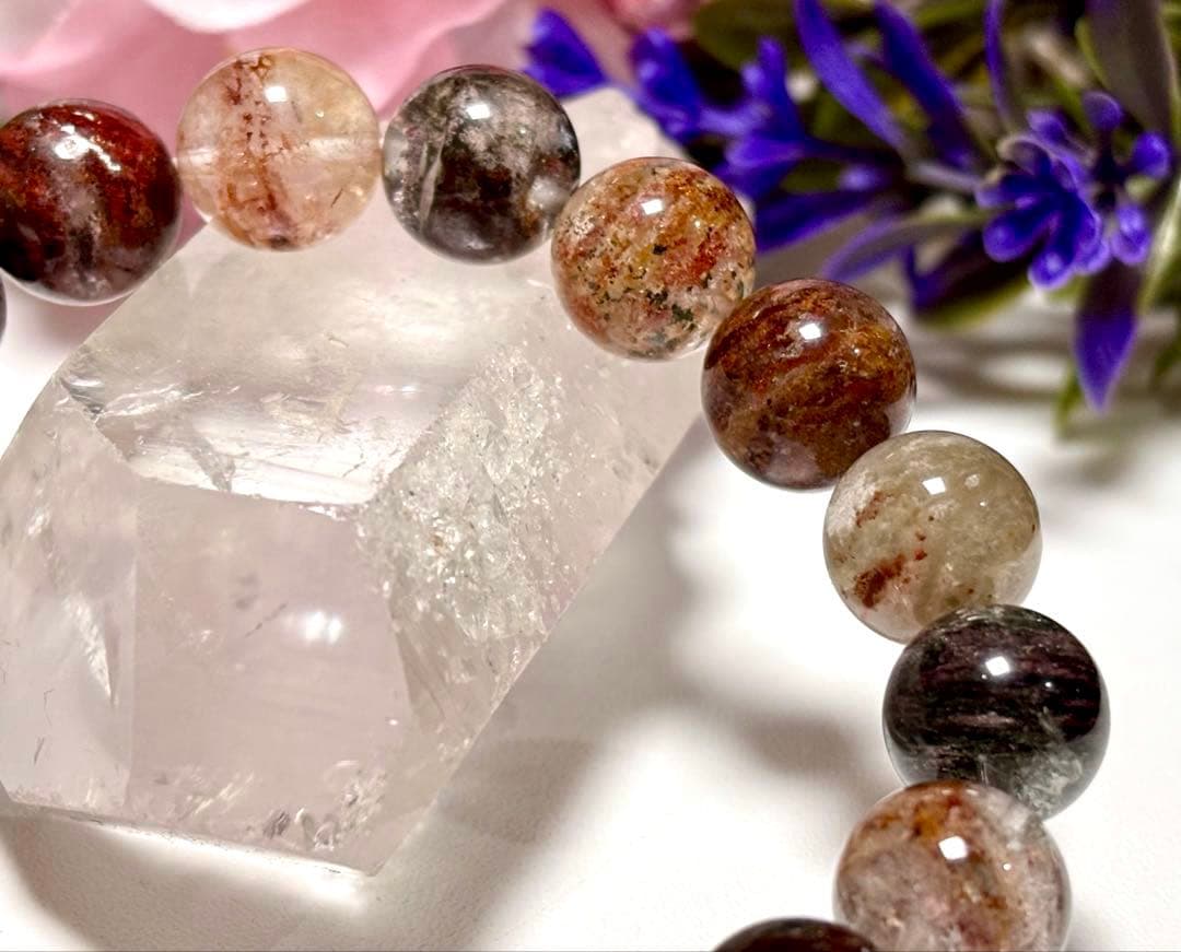 究極品質　無限の生命と財運を象徴する大地の守護石　幻の庭園邂逅水晶　〜風光明媚〜