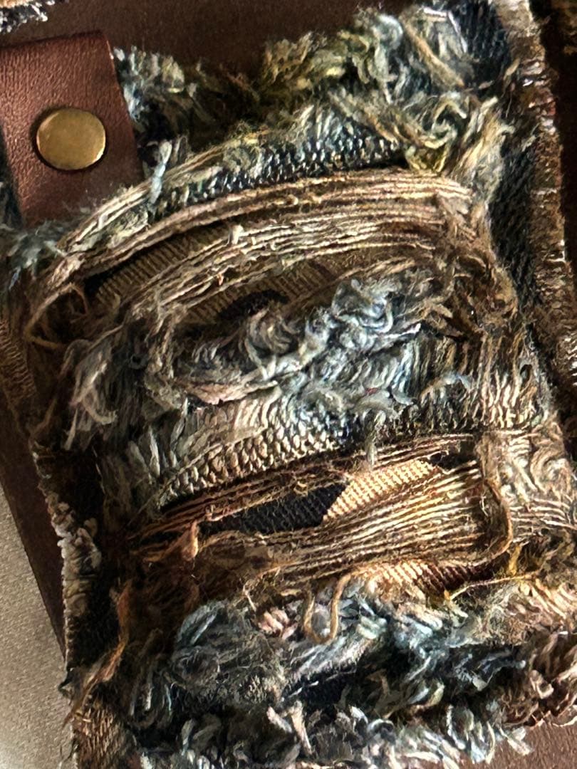 コラボ‼️染めデニムクッションタグカモフラNo.680