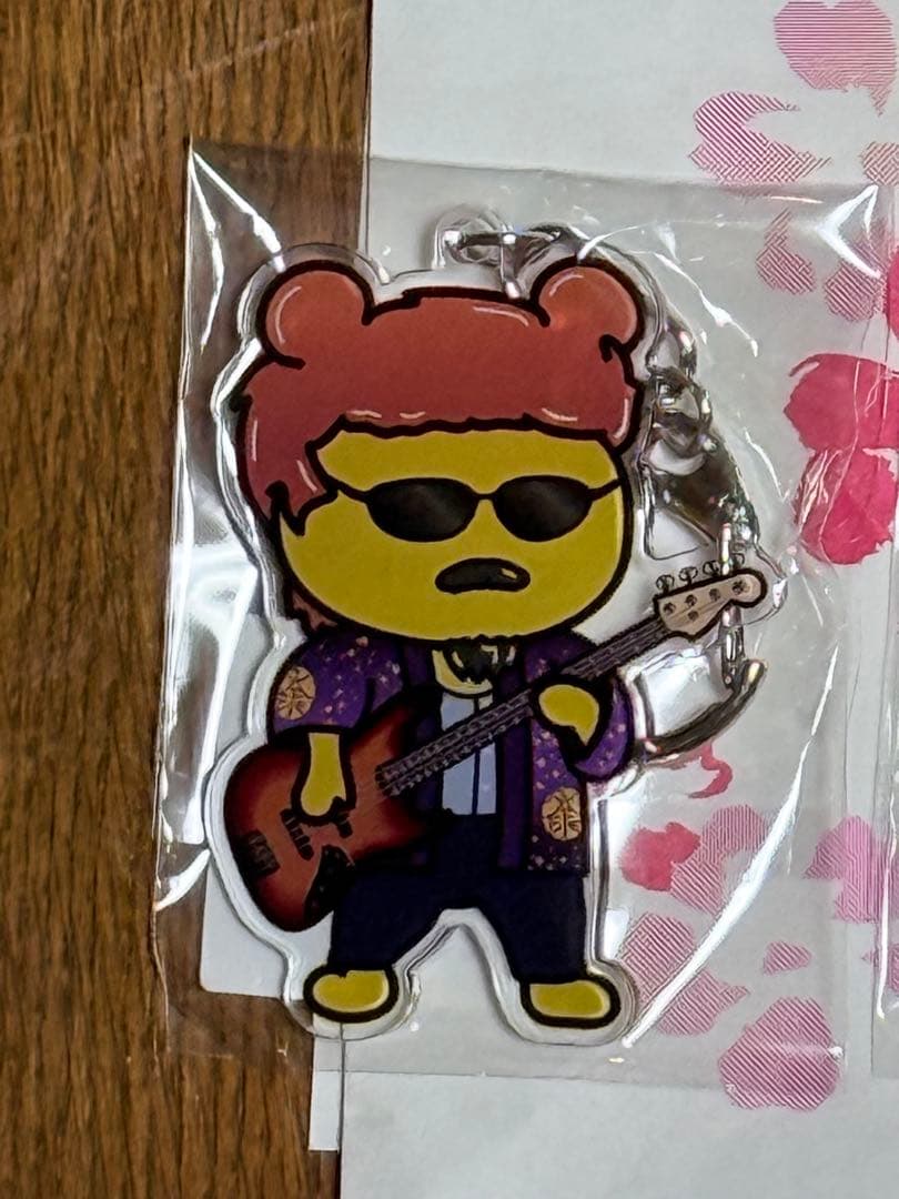 秩父限定　ポテくまくん× ALFEEキーホルダー3種＆マルシェバック