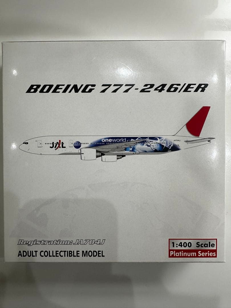 JAL Boeing777-246/ER oneworld 特別塗装 1/400