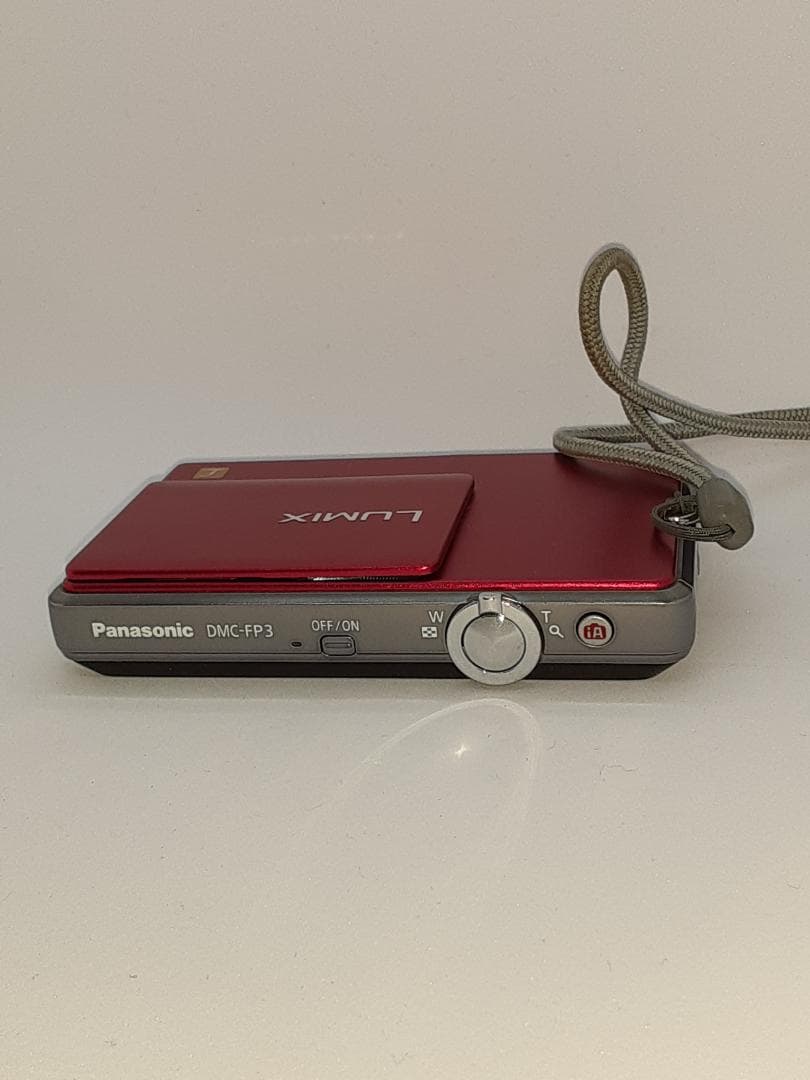 【美品】【スマホ転送OK】Panasonic LUMIX DMC-FP3 レッド