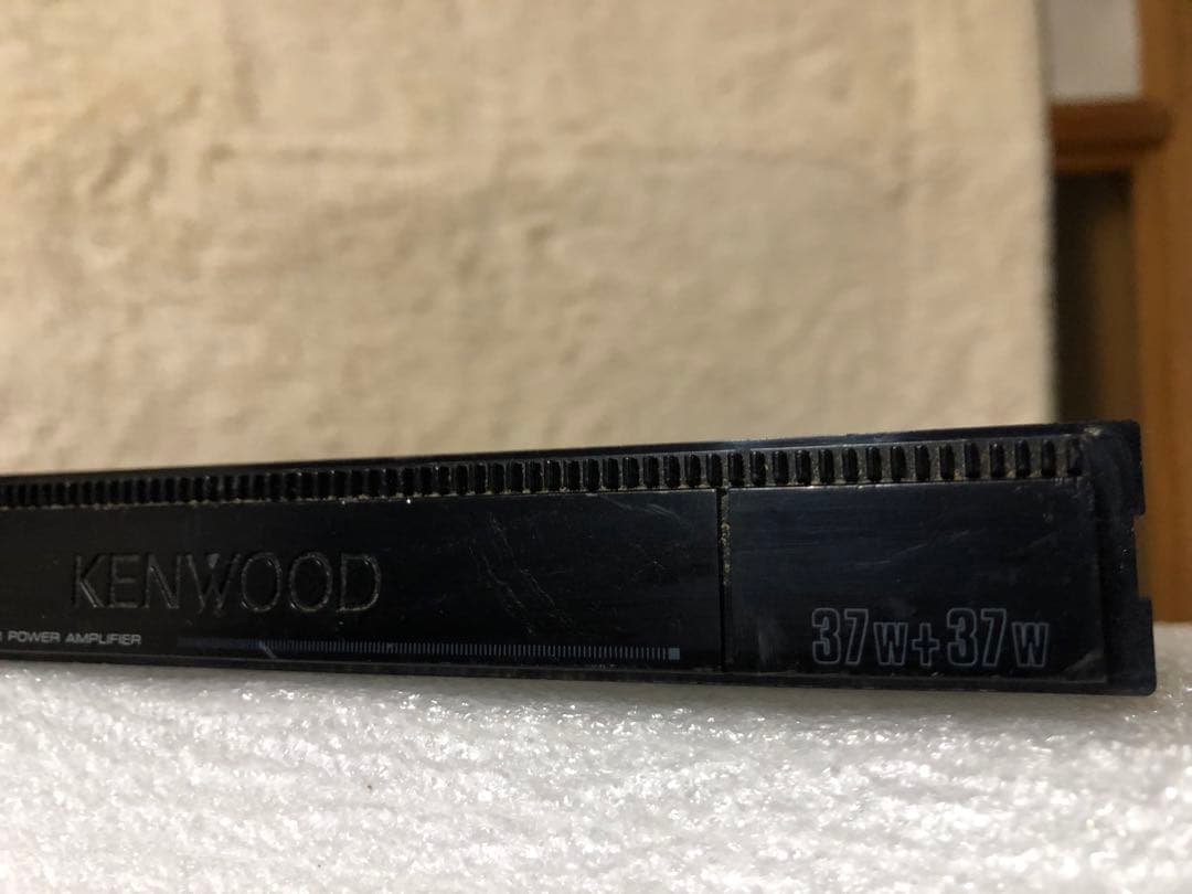 KENWOOD ステレオパワーアンプ　当時物