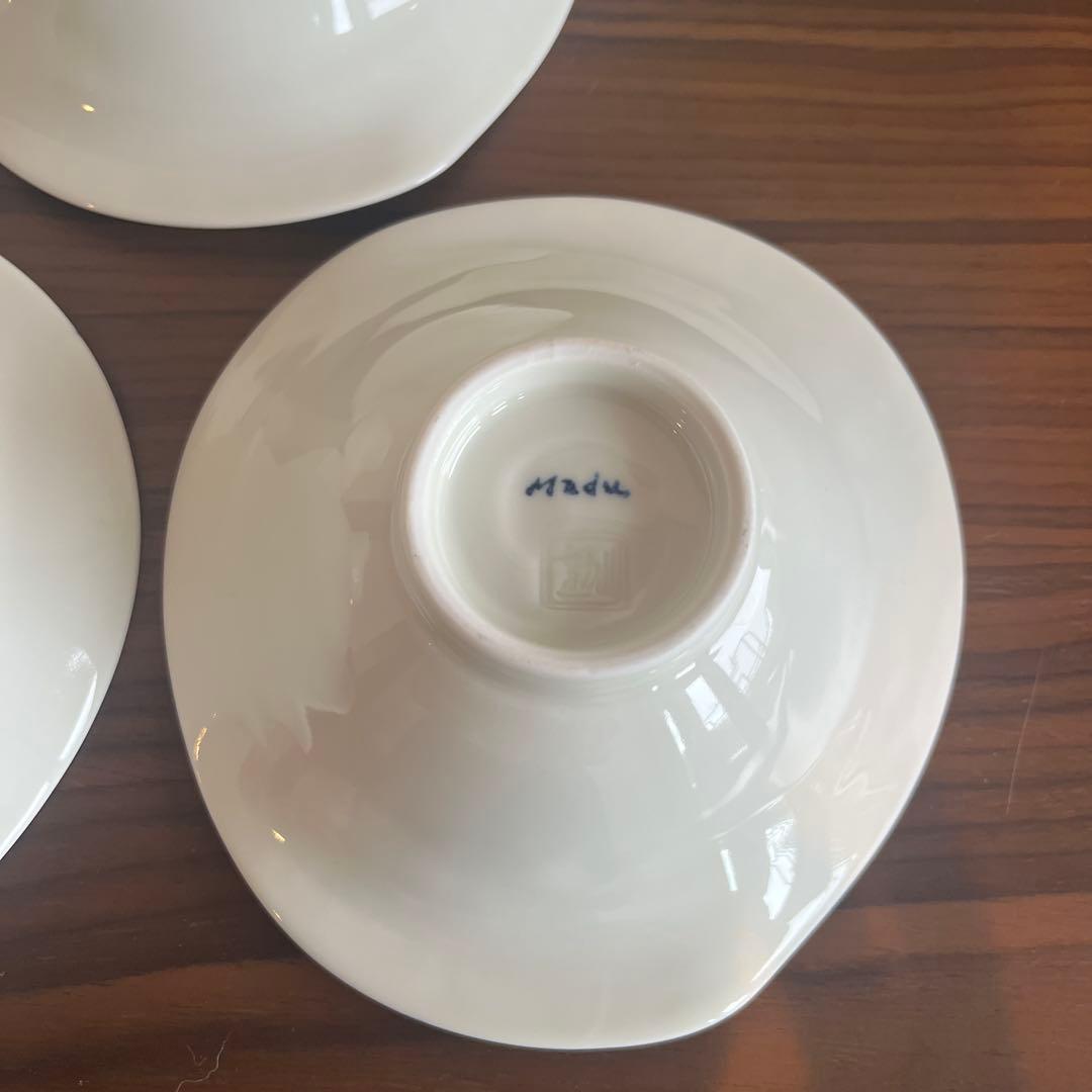 an##Ｍaｄu 青い花柄の陶器ボウル5個セット