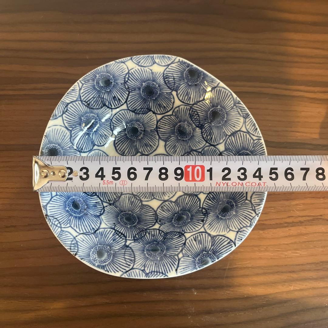 an##Ｍaｄu 青い花柄の陶器ボウル5個セット