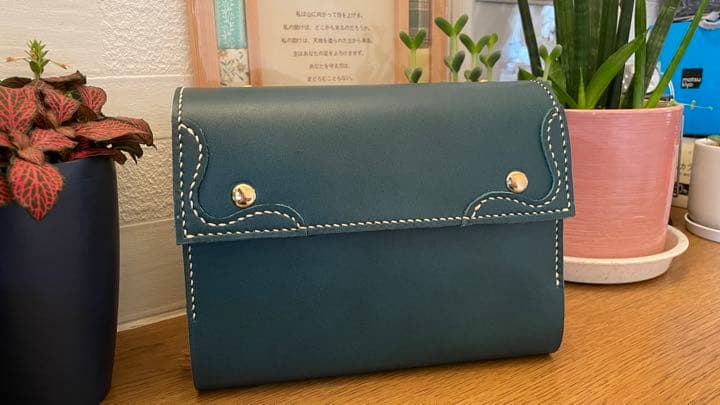 S様受注専用　【手縫】ハンドメイド本革新改訳小型版聖書カバー