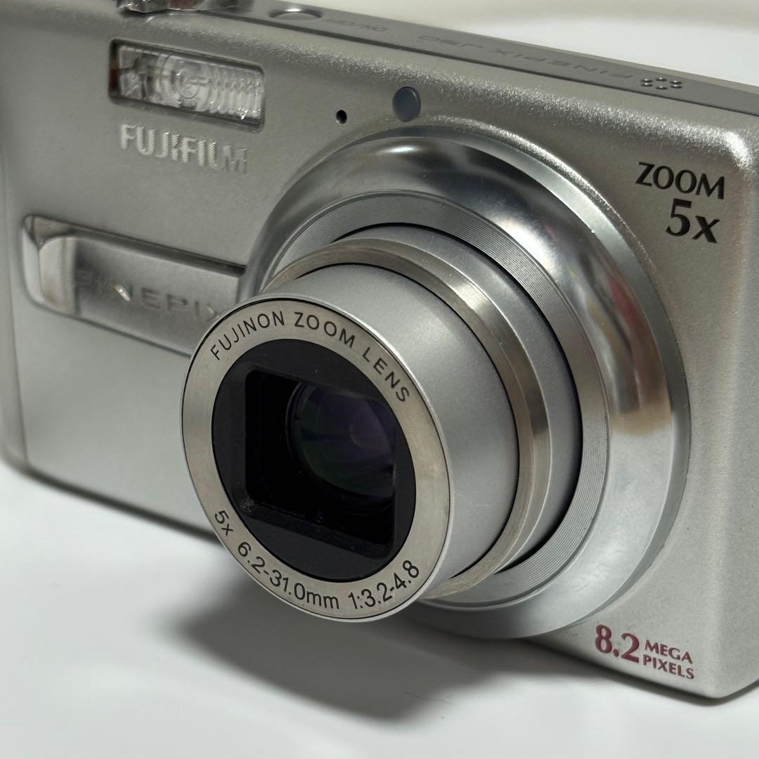 FUJIFILM FinePix J50 シルバー デジカメ 動作品