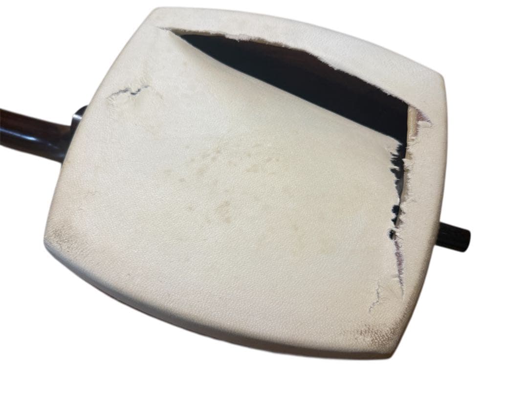 三味線 中棹 紫檀 東さわり 破れあり 和楽器 ハードケース付き