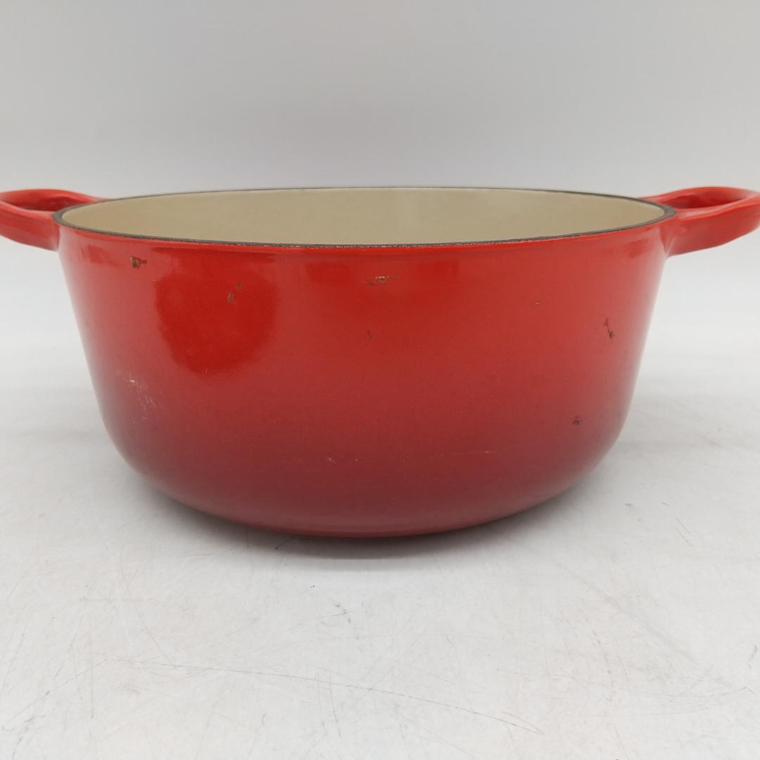 3131番 ル・クルーゼ ココット ロンド 20cm ホーロー鍋 両手鍋