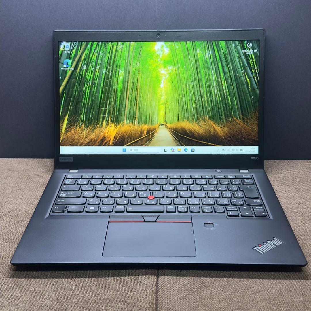 Windowsノート本体 Lenovo ThinkPad x395 Ryzen5 Pro M.2 SSD