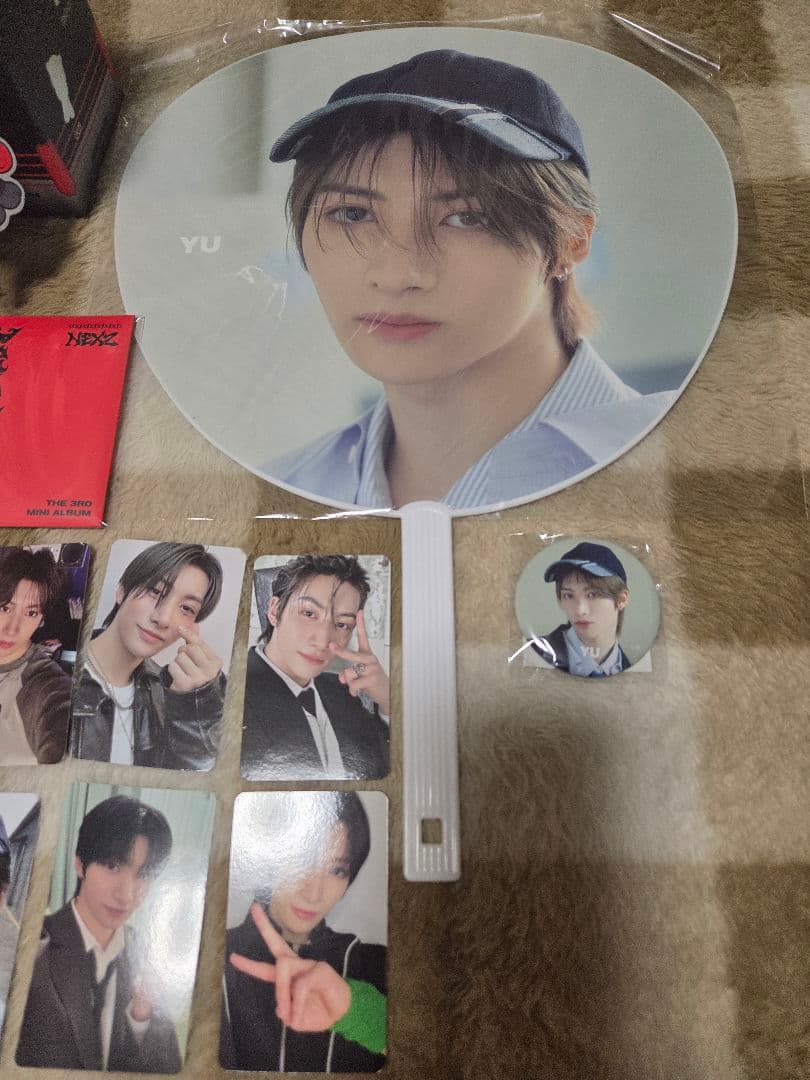 NEXZ ユウ　NEXZOO ジェリーユ　 トレカ　バッジ　セット