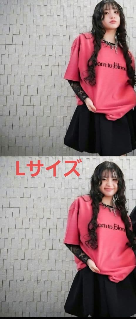 HANA Tシャツ Lサイズ ROSE Lサイズ