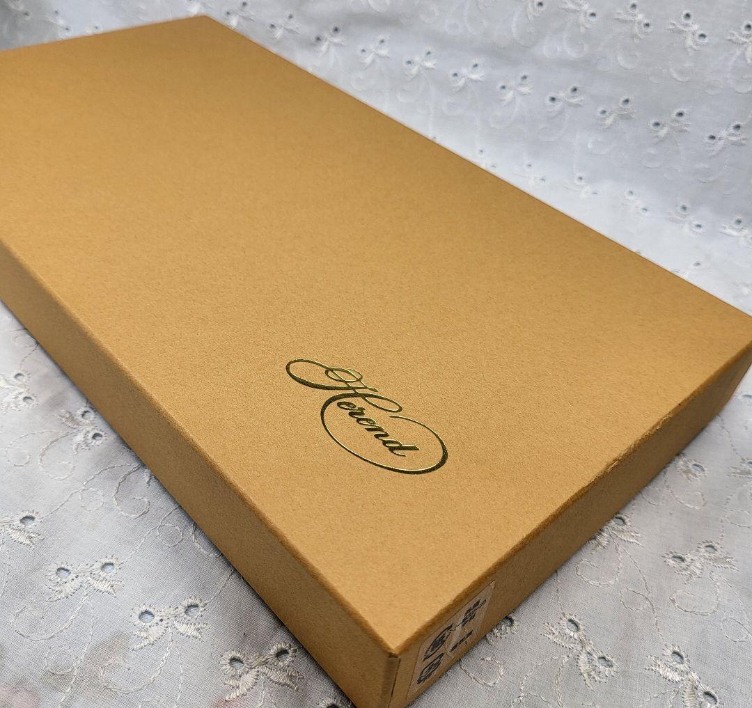 未使用✨ヘレンド アポニーグリーン フルーツ ボウル 小皿 ミニプレート 深皿箱