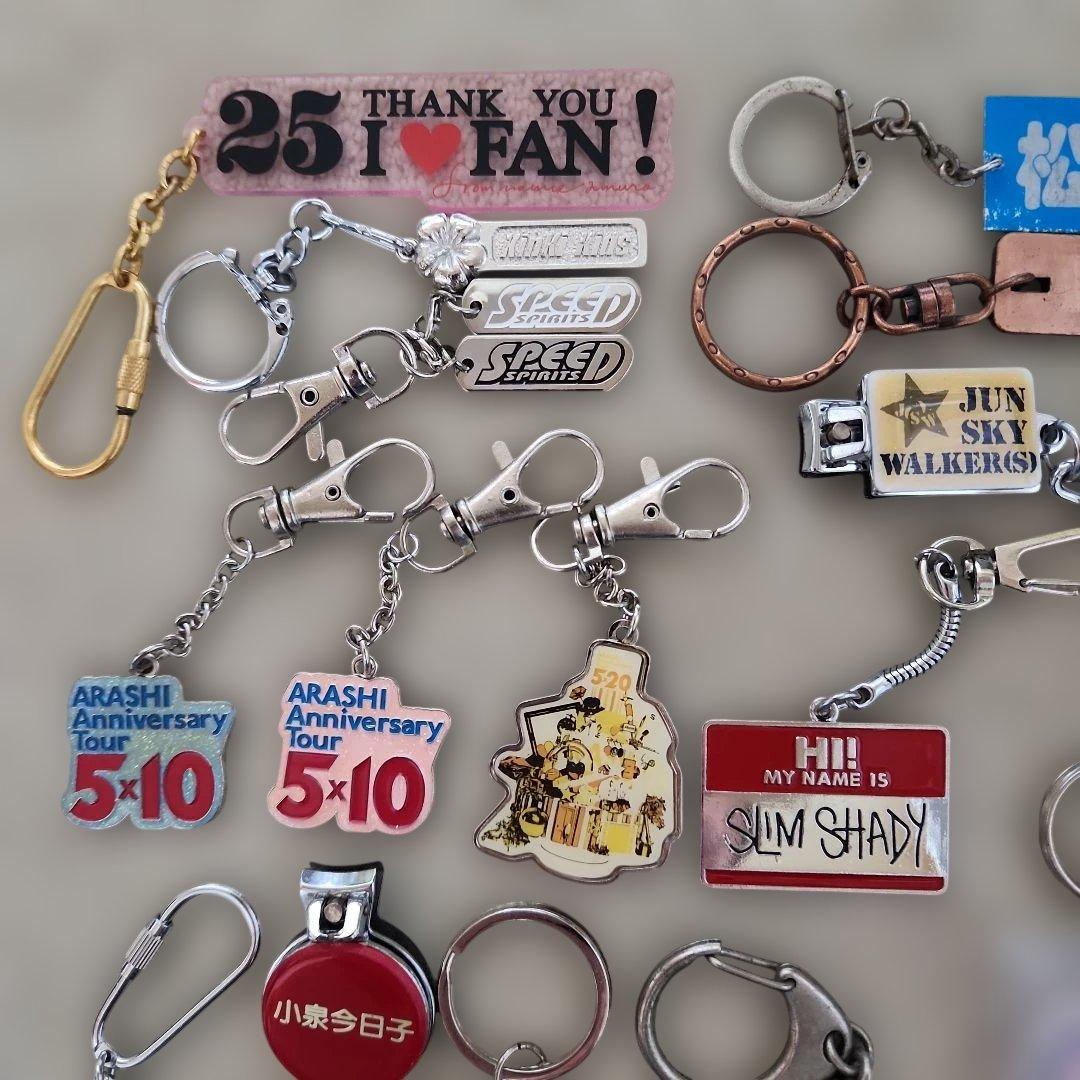 アイドル ミュージシャン キーホルダー レトロ 32点